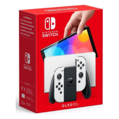 Console Nintendo Switch OLED + JOY CON Blanc · Smarty Paris